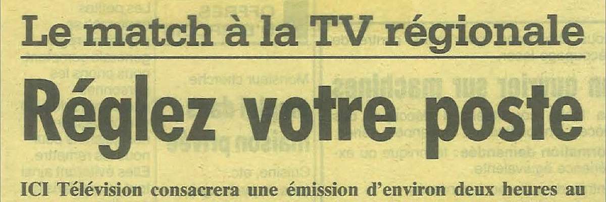 Samedi, premier test en direct