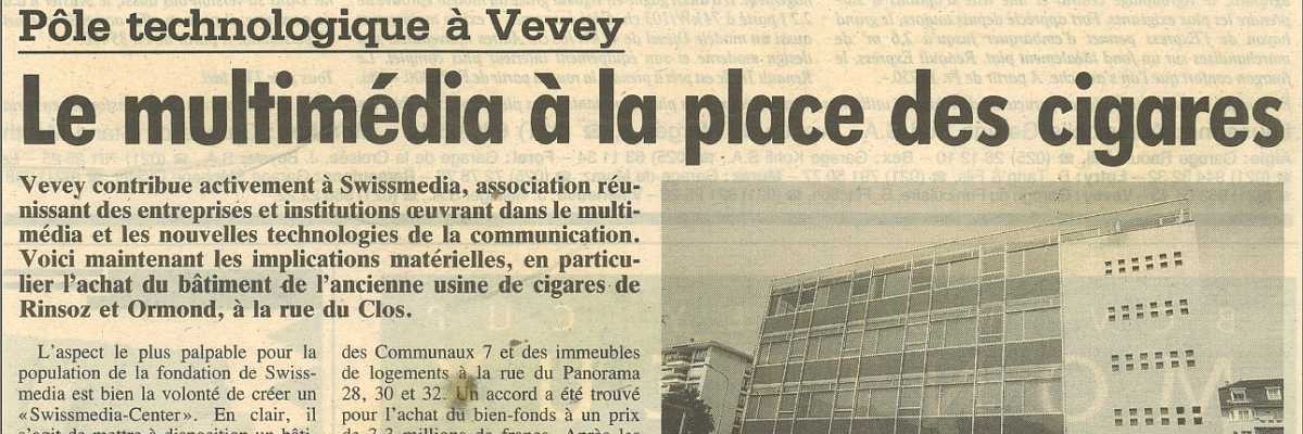 Le multimédia à la place des cigares