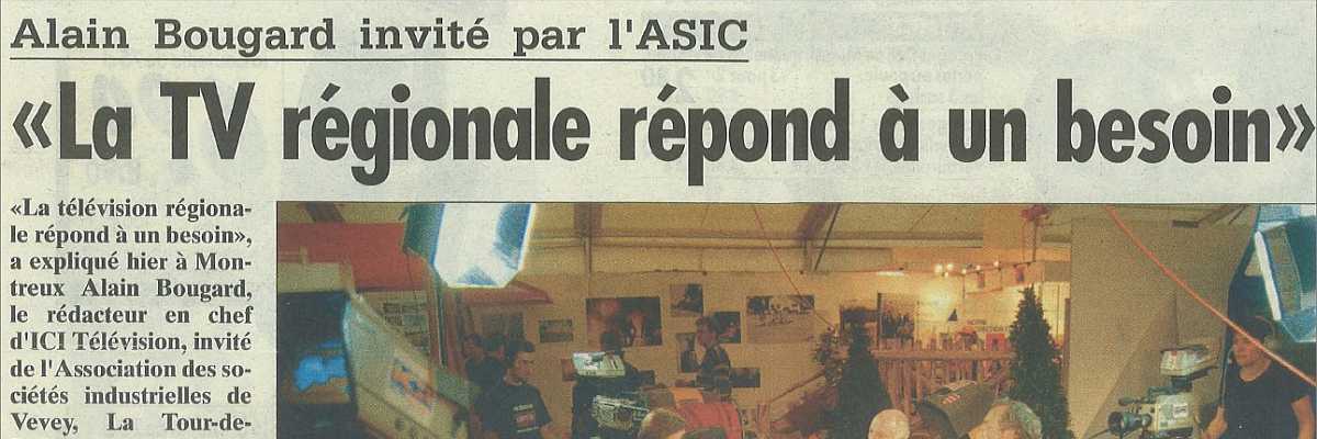 La TV régionale répond à un besoin