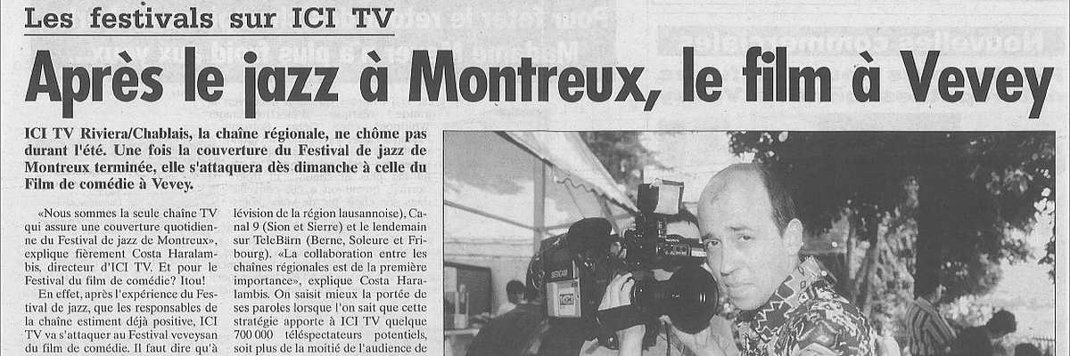 Les festivals sur ICI TV
