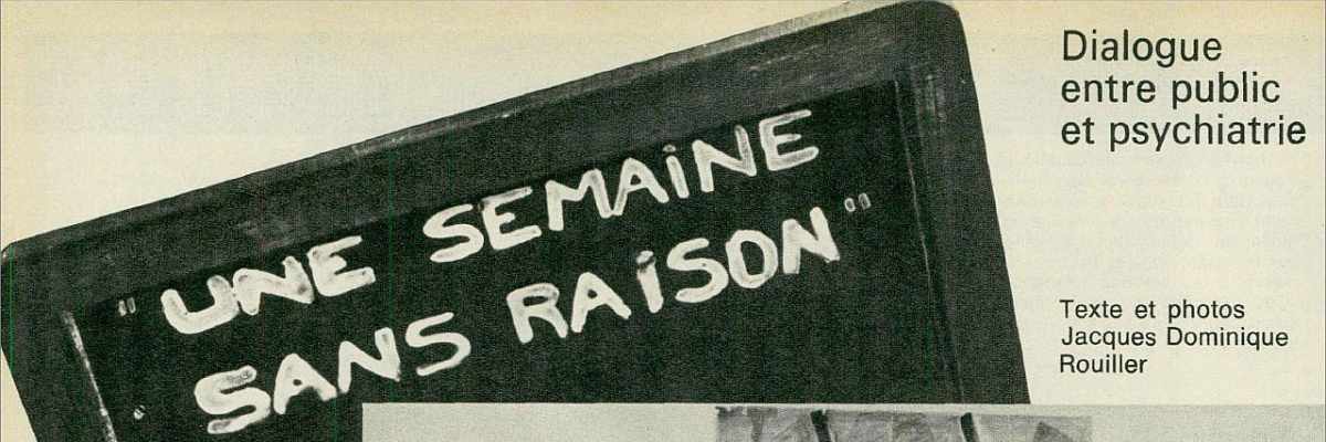 Dialogue entre public et psychiatrie