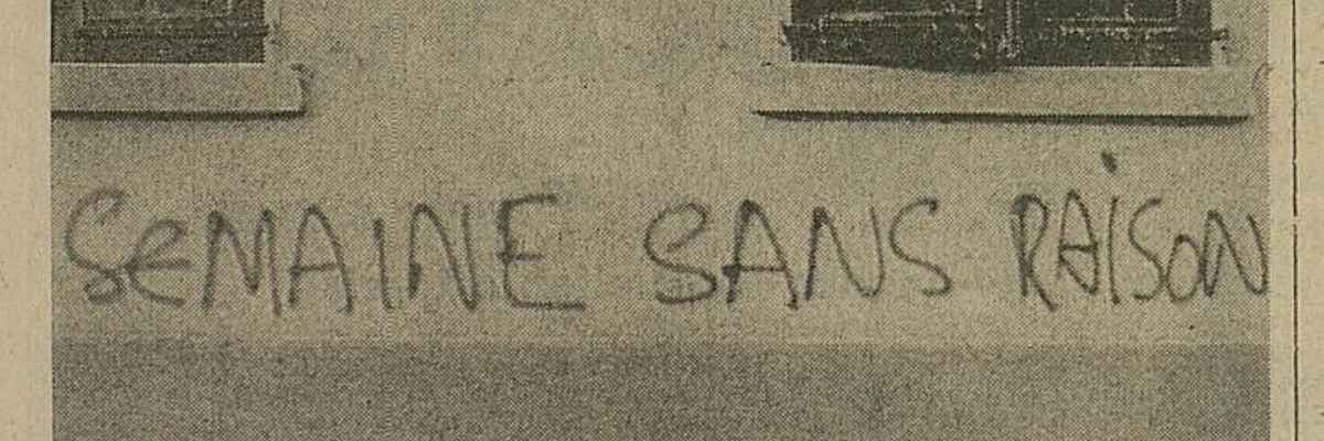 «Une Semaine sans Raison» présenté dans l’Est vaudois