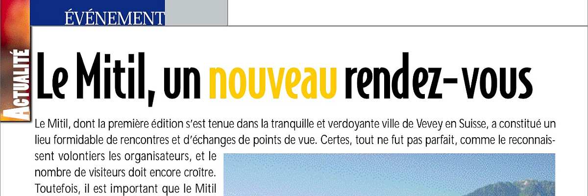Le Mitil, un nouveau rendez-vous